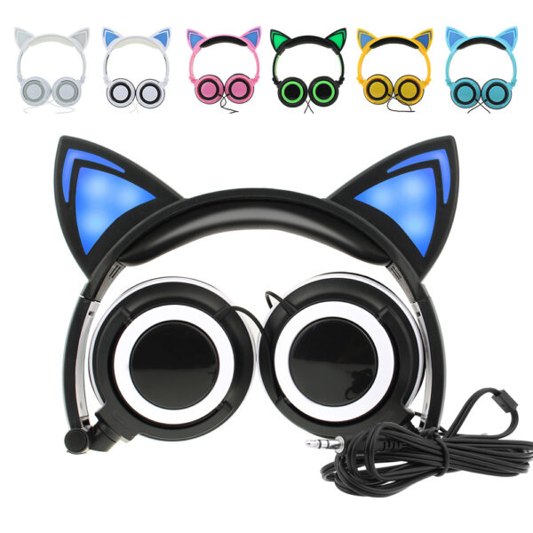 LED Cat Headset